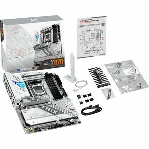 Scheda madre desktop da gioco Asus ROG Strix X870-A GAMING WIFI - AMD X870 Chipset - Socket AM5 - ATX - Ryzen 7, Ryzen 8, 