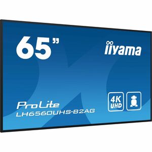LCD Ecrans à affichages dynamiques iiyama LH6560UHS-B2AG 1638,30 mm - 24 Heures/7 Jours Operation - Vertical Alignment (VA