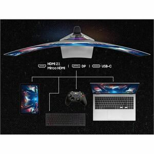 Samsung Odyssey G9 S49DG934SU 49 Zoll Klasse DWQHD Gekrümmter Bildschirm OLED-Monitor - 124,5 cm (49 Zoll) Viewable - OLED