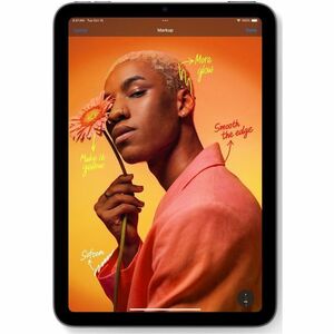 Apple iPad mini (2024) A2995 Tablet - 8.3" - Apple A17 Pro (3 nm) Hexa-core - 8 GB - 128 GB Storage - 5G - Space Gray - A1