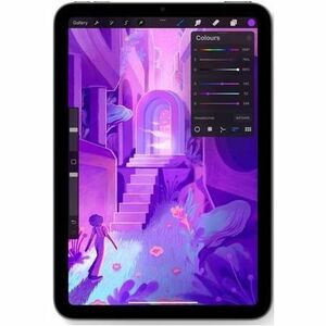 Apple iPad mini (2024) A2993 Tablet - 8.3" - Apple A17 Pro (3 nm) Hexa-core - 8 GB - 128 GB Storage - iPadOS 18 - Space Gr