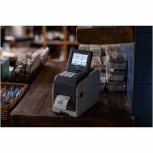 Brother TD-2350DSA203 Desktop, Retail, Healthcare, Warehouse Direct Thermal Printer - Monochrome - Desktop - Label Print -