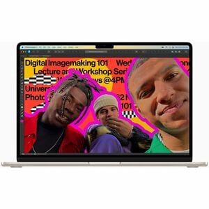 Apple MacBook Air MC7W4CH/A 34.5 cm (13.6") 笔记本电脑 - Apple - 16 GB - 256 GB SSD - 中文 键盘 - 星光色 - Apple M2 芯片 - 2560 x 1664 -