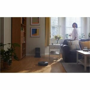 Robot Vacuum Cleaner Roborock Q5 Max+ senza filo - Nero - 60 W Motore - 770 mL Capacità polvere - Batteria - Batteria rica