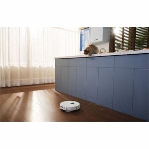 Robot Vacuum Cleaner Roborock Qrevo Curv senza filo - Bianco - 66 W Motore - 325 mL Capacità polvere - 80 mL Capacità serb