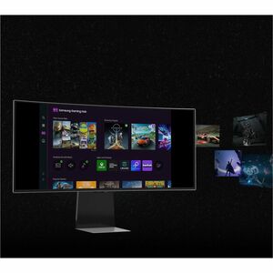 Samsung Odyssey OLED G8 S34DG850SU 34" Class UWQHD Curved Screen Gaming OLED Monitor - 21:9 - Silver - 86.4 cm (34") Viewa