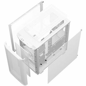 be quiet! Pure Base 501 Pure Base 501 Airflow Window White Computergehäuse - ATX, Micro ATX, Mini ATX Motherboard Supporte