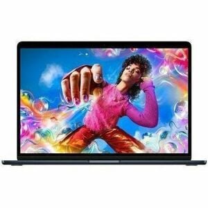 Apple MacBook Air MC7X4HN/A 34.54 cm (13.60") Notebook - Apple M2 - 16 GB - 256 GB SSD - English (US) Keyboard - Midnight 