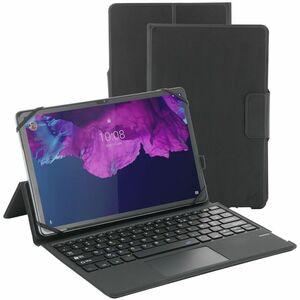 Housse/Clavier MOBILIS Universal pour 22,9 cm (9") à 27,9 cm (11") Tablette - Français Clavier - Noir - Résistant aux choc