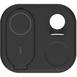 Belkin BoostCharge Induction Charger - Black - For iPhone - Input connectors: USB - Magnetic, Foldable