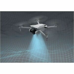 DJI Mini 3 Aerial Drone - 2.48 GHz, 5.85 GHz - Battery Powered - 0.85 Hour Run Time - Wi-Fi - 1