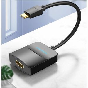 Vention TDCBB A/V Adapter - 1 x HDMI Type A Digital Audio/Video - Female - 1 x USB Type C - Male - 3840 x 2160 Supported -