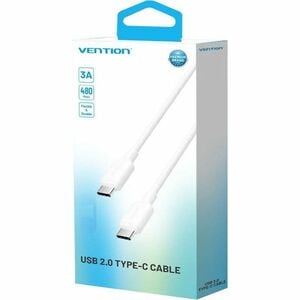 Vention TRC 1 m USB-C Data Transfer Cable - Cable for Phone, Tablet, Notebook, USB Device - First End: 1 x USB 2.0 Type C 