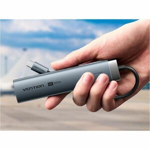Vention TGM USB Type C Docking Station for Mouse, Smartphone, Hard Drive, Monitor, Memory Card Reader, Flash Drive - Charg