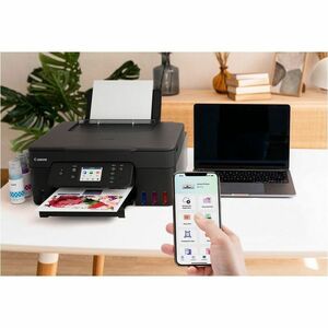 Canon PIXMA G3590 Wired & Wireless MegaTank Inkjet Multifunction Printer - Colour - Black - Copier/Printer/Scanner - 4800 