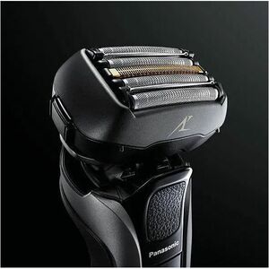 Panasonic ES-LV6U Shaver - Black - 5 x Stainless Steel Blades - 0.83 Hour Maximum Battery Run Time - 1 Hour Maximum Batter