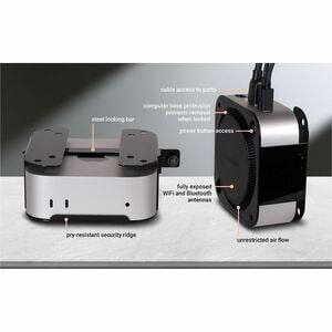 Sonnet Desk/Wall Mount for Mounting Bracket, Mac mini - VESA Mount Compatible