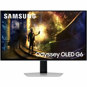 Monitor de juego OLED Samsung Odyssey G6 S27DG612SL 27" Class WQHD - 16:9 - Plata - 68.6cm (27") Viewable - OLED - 2560 x 