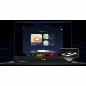 MSI Stealth A18 AI+ Stealth A18 AI+ A3XWIG-009US 18" Copilot+ PC Gaming Notebook - UHD+ - 120 Hz - AMD Ryzen AI 9 HX 370 -