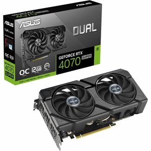 Asus NVIDIA GeForce RTX 4070 SUPER Tarjeta Gráfica - 12GB GDDR6X - 7680 x 4320 - 2.55GHz Boost Clock - 192bit Ancho de bus