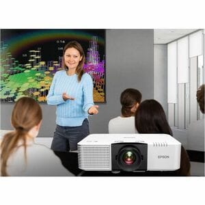 Epson PowerLite L L690U Standard Throw 3LCD Projector - 21:9 - 1920 x 1200 - Front - 2160p - 20000 Hour Normal Mode - WUXG