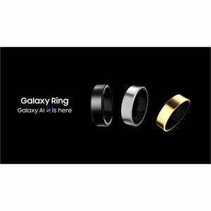 Samsung Galaxy Ring Smart Ring - Finger Wearable - Android - Titanium Black, Black - Accelerometer, PPG Sensor, Temperatur