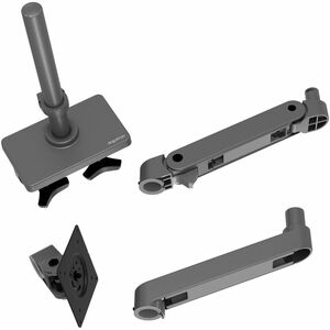 Ergotron Mounting Arm for Monitor, Display, LCD Display - Dark Grey - Height Adjustable - 1 Display(s) Supported - 86.4 cm