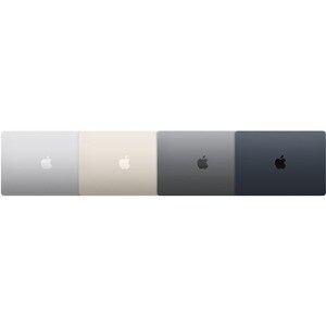 Apple MacBook Air MW0X3LL/A 13.6" Notebook - Apple M4 - 16 GB - 512 GB SSD - English (US) Keyboard - Silver - Apple M4 Chi