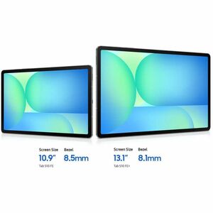 Samsung Galaxy Tab S10 FE+ SM-X620 Tablet - 33,3 cm (13,1 Zoll) WQXGA+ - Samsung Exynos 1580 (4 nm) Octa-Core - 8 GB - 128