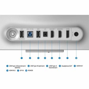 Moniteur OLED gaming Samsung Odyssey OLED G8 S32FG810SU 32" Class 4K UHD - 16:9 - Argenté - 81,3 cm (32") Viewable - OLED 