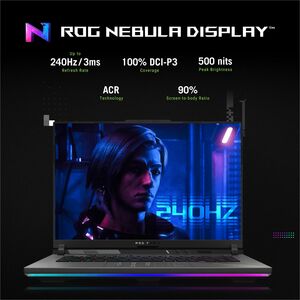 Asus ROG Strix G16 G615 G615LR-S5128W 16" Gaming Notebook - WQXGA - Intel Core Ultra 9 275HX - 32 GB - 1 TB SSD - Intel Ch