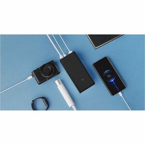 Xiaomi Power Bank - Preto - 30000 mAh - Preto