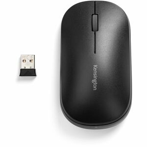 Kensington SureTrack Mouse - Frecuencia Bluetooth/Radio - USB 2.0 Tipe A - Óptico - 3 Botón(es) - Negro - Conforme con nor