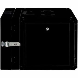 Roline 7U Wandmontierbar Geschlossener Schrank Rackschrank für Networking450 mm Rack Depth - Schwarz - Stahl, Glas, Blech 