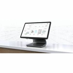 Elo E-Series 3 POS Terminal - (Intel Celeron N97 - 8 GB DDR5 SDRAM 128 GB M.2/PCI Express - 39,6 cm (15,6 Zoll) LED Touchs
