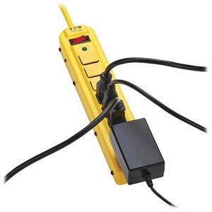 Eaton Tripp Lite Series 7-Outlet Industrial Safety Surge Protector - 4 ft. Cord, 450 Joules, Metal Housing - Industrial, H