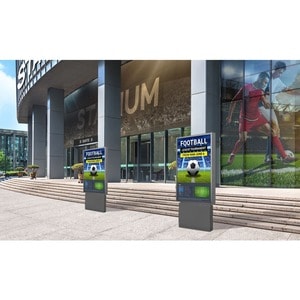 Samsung OH55A-S 1397 mm LCD Digital Signage Display - Cortex A72 1.70 GHz - 2.50 GB LPDDR4 - 1920 x 1080 - Edge LED - 4000