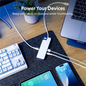 Targus HyperDrive Flex HD4102BUGL USB Type C Docking Station for Desktop PC, Hard Drive, Keyboard, Notebook, Tablet PC, Mo