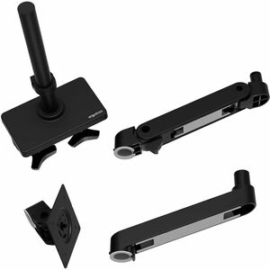 Ergotron 安装臂 用于 显示器, 显示, 液晶显示器 - 黑 - 可调节高度 - 1 显示器支持 - 86.4 cm (34") 支持屏幕 - 9.98 kg 承载量 - 100 x 100, 75 x 75 - VESA 安装兼容 - 铝