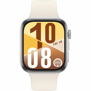 Huawei WATCH FIT 4 Smart Watch - 43 mm Case Height - 9.30 mm Case Thickness - 38 mm Case Width - White Band Color - Alumin