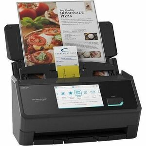 Ricoh ScanSnap iX2500 Large Format ADF/Manual Feed Scanner - 600 dpi Optical - Black - 45 ppm (Mono) - 45 ppm (Color) - Co