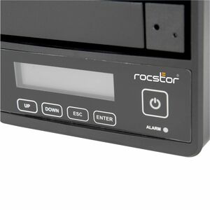 Rocpro U35 Professional 96TB RAID Drive - 24x4TB HDD - 7200 RPM - RAID 0/5/JBOD - USB 3.2 Gen 1 - 4-Bay - Hot Swap Tray - 