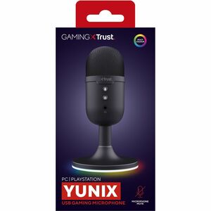 Trust GXT 234W Wired Condenser Microphone for Indoor, Gaming, Live Streaming, Podcasting, Content Production - Black - 1.8