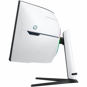 Samsung Odyssey Neo G9 S57CG950NW 57" (144.8 cm) Class Curved Screen Gaming Mini LED Monitor - 32:9 - Black, White - 57" (