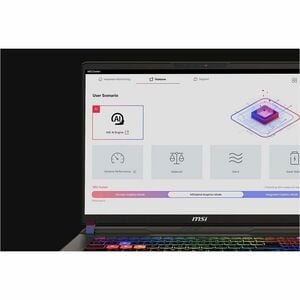 MSI Vector 17 HX AI A2XW VECTOR 17 HX AI A2XWHG-206IN 43.18 cm (17") Gaming Notebook - QHD+ - 240 Hz - Intel Core Ultra 9 