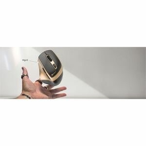 Mouse Inalámbrico Getttech , 2.4 GHz, 5M de Conexión, Ratón Ergonómico de dpi Ajustable de 3 Niveles, Ratón Inalámbrico co
