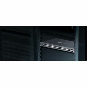 TP-Link Omada SG3452P 48 Ports Manageable Ethernet Switch - Gigabit Ethernet - 10/100/1000Base-T, 1000Base-X - 2 Layer Sup