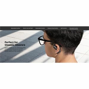 soundcore Aerofit 2 True Wireless Earbud, Over-the-ear Earset - Black - Open - Bluetooth