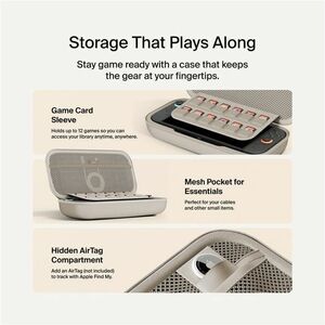 Belkin Charging Case Nintendo Gaming Console - Sand - Scratch Resistant, Bump Resistant, Drop Resistant, Abrasion Resistan
