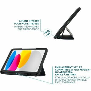 MOBILIS Robust Tasche (Verschlussklappe) für 27,7 cm (10,9 Zoll) bis 27,9 cm (11 Zoll) Apple iPad (11. Generation), iPad (